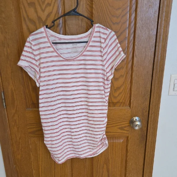 LOT Of 5 Maternity Short Sleeve Shirts - Picture 3 of 10